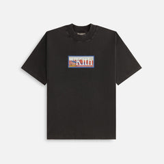 Kith Women FM Mock Neck Vintage Tee - Black | Kith Black