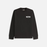 Kith Women Design Studios Vintage Oversized Sonoma Long Sleeve Tee - B | Kith Black