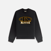 Kith Women Ellipse Logo Ashwin Crewneck - Black | Kith Black