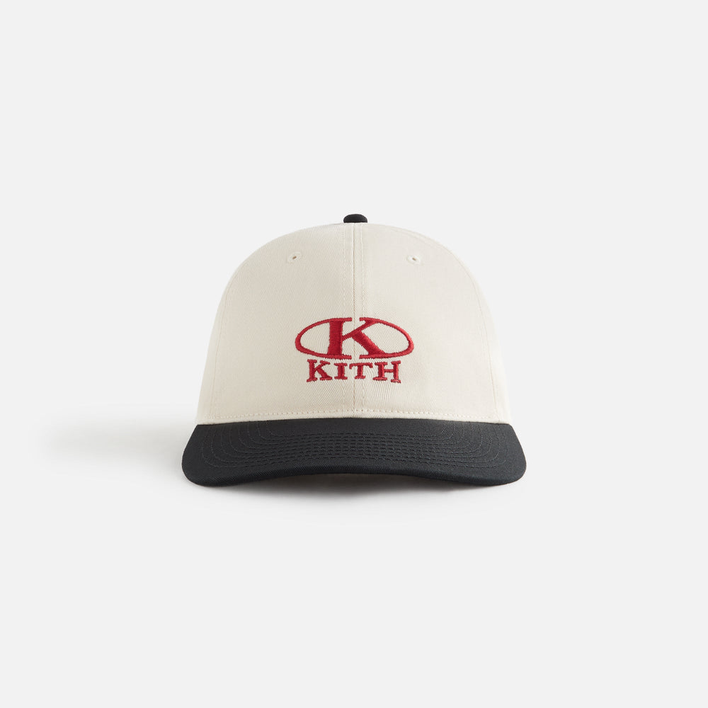 Kith Women Ellipse Logo Twill Classic Cap - Sandrift | Kith Sandrift