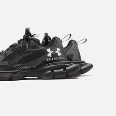 Balenciaga x Under Armour 3XL Knit Trainer - Black / White | Kith Black / White