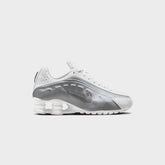 Nike GS Shox R4 - White / Bright Crimson / Metallic Silver | Kith White / Bright Crimson / Metallic Silver