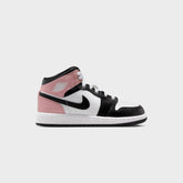 Nike GS Air Jordan 1 Mid - White / Black / Rust Pink | Kith White / Black / Rust Pink