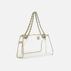 WGACA Chanel CC Tote - Gold Vinyl | Kith Gold Vinyl
