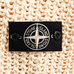 Stone Island Chain Stitch UV Reactive Sweater Cherry - Beige | Kith Beige