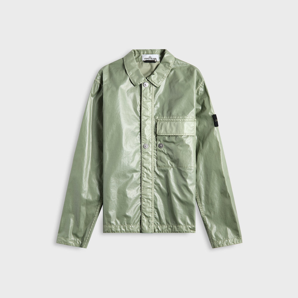 Stone Island Mussola Gommata-Tc Garment Dyed Jacket - Sage | Kith Sage