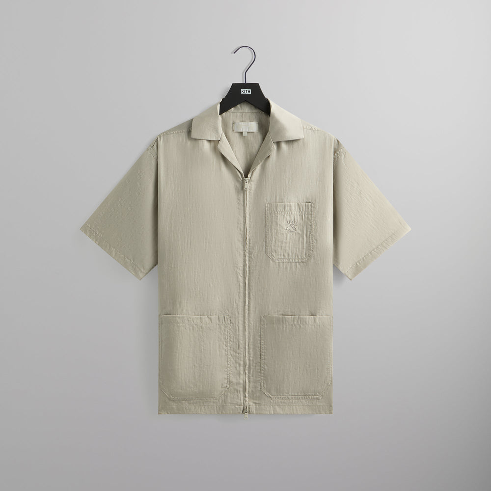 Kith Washed Kaydin Full Zip - Plaster | Kith Plaster