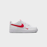 Nike GS Air Force 1 LV8 - White / University Red | Kith White / University Red