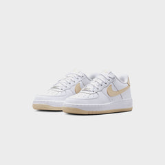 Nike GS Air Force 1 Bg - White / Light Khaki | Kith White / Light Khaki