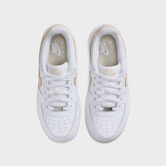 Nike GS Air Force 1 Bg - White / Light Khaki | Kith White / Light Khaki