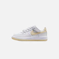 Nike PS Force 1 Low Easyon - White / Light Khaki | Kith White / Light Khaki