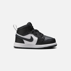 Jordan TD Air Jordan 1 Mid - Black / Off Noir / Summit White | Kith Black / Off Noir / Summit White