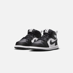 Jordan TD Air Jordan 1 Mid - Black / Off Noir / Summit White | Kith Black / Off Noir / Summit White