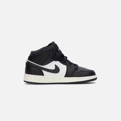 Jordan GS Air Jordan 1 Mid - Black / Summit White / Off Noir | Kith Black / Summit White / Off Noir