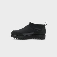CDG Homme Oil Smooth Ripstop Leather Boot - Black | Kith Black
