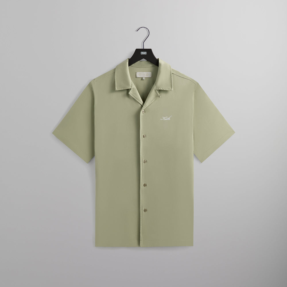 Kith Silk Cotton Short Sleeve Thompson Camp Collar Shirt - Region | Kith Region