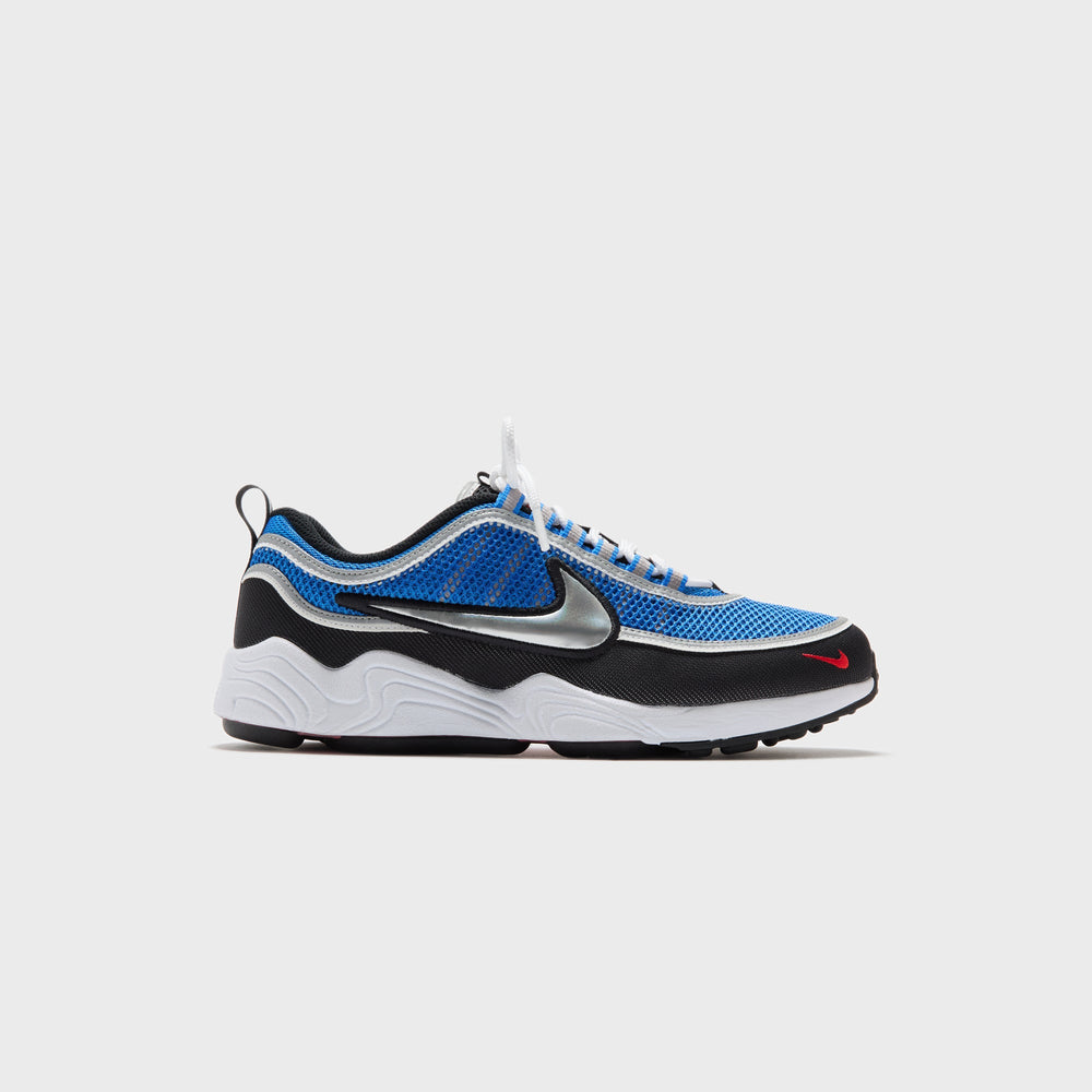 Nike Air Zoom Spiridon - Signal Blue / Metallic Luster / Black / White | Kith Signal Blue / Metallic Luster / Black / White / University Red