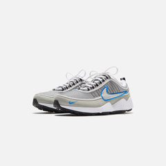Nike Air Zoom Spiridon - Metallic Silver / Signal Blue | Kith Metallic Silver / Signal Blue