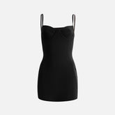 Norma Kamali Underwire Pickleball Dress - Black | Kith Black
