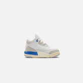 Jordan TD Air Jordan 3 Retro - Summit White / Hydrogen Blue Leg | Kith Summit White / Hydrogen Blue Leg