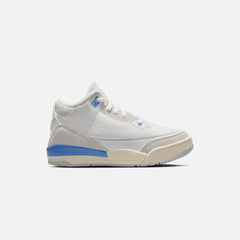 Jordan PS Air Jordan 3 Retro - Summit White / Hydrogen Blue Leg | Kith Summit White / Hydrogen Blue Leg