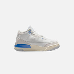 Jordan PS Air Jordan 3 Retro - Summit White / Hydrogen Blue Leg | Kith Summit White / Hydrogen Blue Leg