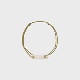 Le Gramme 1.7g Sterling Silver Khaki Cord Bracelet - Khaki | Kith Khaki