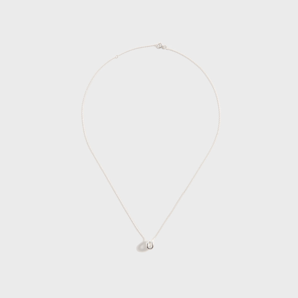Le Gramme 3g Polished Sterling Silver Entrelacs Pendant And Chain Neck | Kith Silver