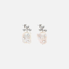 Justine Clenquet Joan Earring - Palladium | Kith Palladium