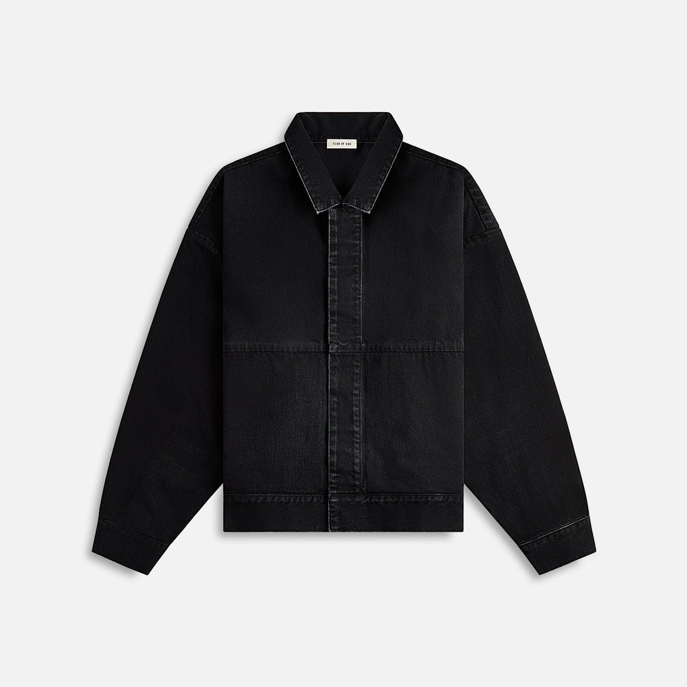 Fear of God Denim Trucker Jacket - Black | Kith Black