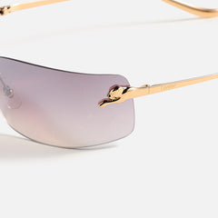 Cartier Panthere Square Sunglasses - Gold / Red | Kith Gold / Red