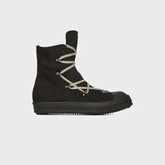 Rick Owens Hexa Sneaks Scarpe - Denim Black / Pearl / Black | Kith Denim Black / Pearl / Black