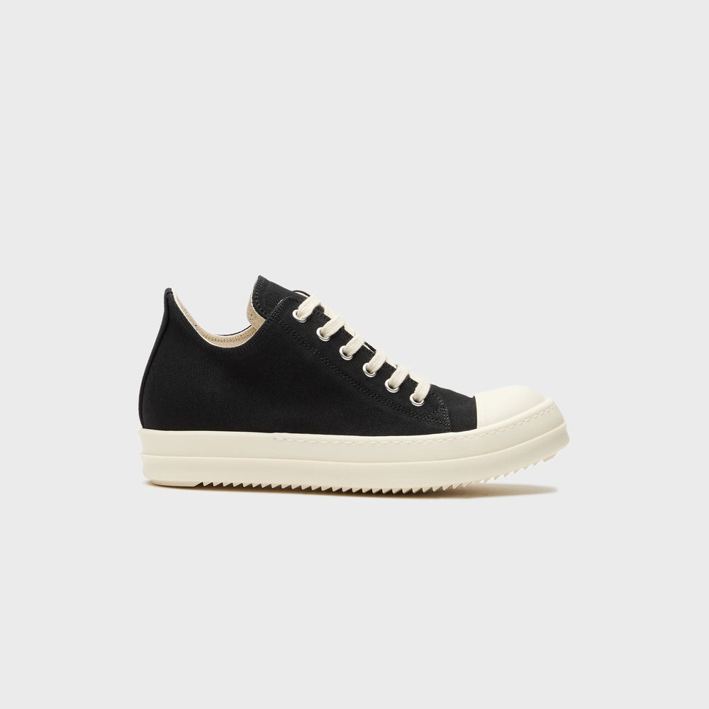 Rick Owens WMNS Low Sneaks Scarpe - Black / Milk | Kith Black / Milk