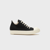 Rick Owens WMNS Low Sneaks Scarpe - Black / Milk | Kith Black / Milk