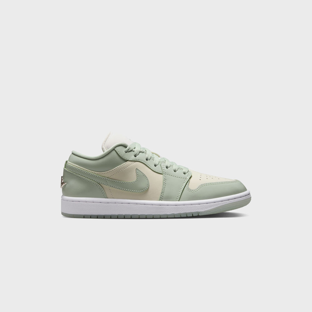Jordan WMNS Air Jordan 1 Low SE - Sail / Seafoam / Metallic Silver / W | Kith Sail / Seafoam / Metallic Silver / White