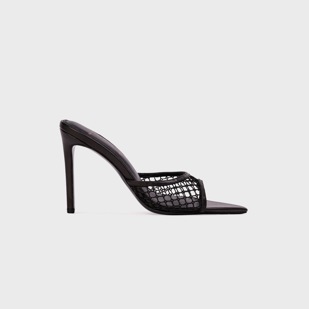 Black Suede Studio Else 100 - Black Woven Mesh | Kith Black Woven Mesh