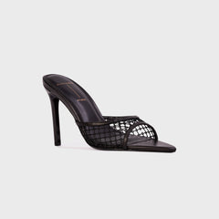 Black Suede Studio Else 100 - Black Woven Mesh | Kith Black Woven Mesh