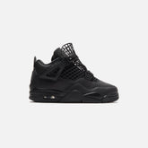 Nike WMNS Air Jordan 4 Net - Black / Metallic Silver | Kith Black / Metallic Silver