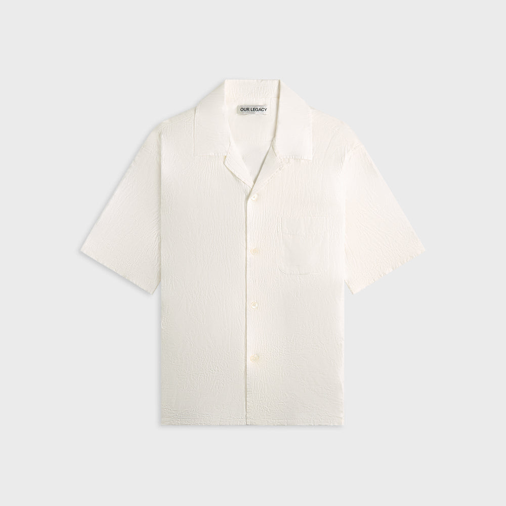 Our Legacy Heusen Shirt - White Flower Embroidery | Kith White Flower Embroidery