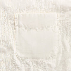 Our Legacy Heusen Shirt - White Flower Embroidery | Kith White Flower Embroidery