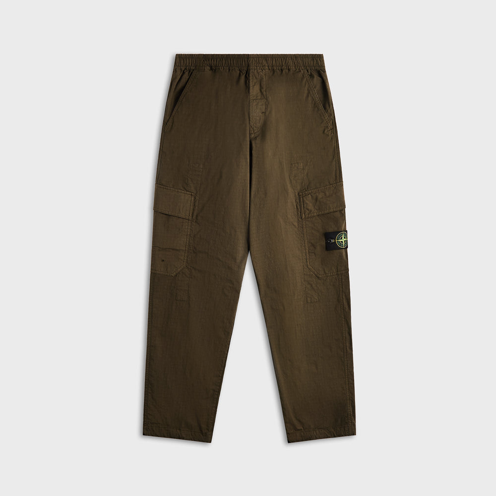 Stone Island Mil-Spec Stretch Ripstop-Tc Garment Dyed Cargo Pant - Mil | Kith Military Green