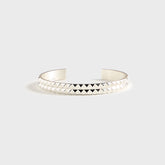 Le Gramme Bracelet Ruban GDES Pyramids - Silver | Kith Silver