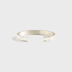 Le Gramme Bracelet Ruban GDES Pyramids - Silver | Kith Silver