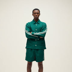 Kith for adidas Football Jacquard Overshirt - Green | Kith Green