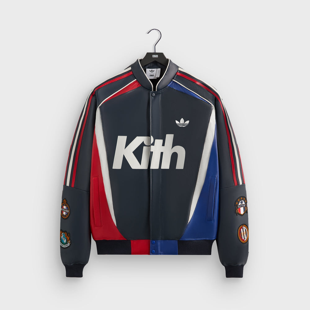 Kith for adidas Football Bomber Jacket - Legend Ink | Kith Legend Ink