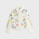 Kith Kids Floral Paisley Apollo Shirt - Silk | Kith Silk