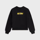 Kith Kids for Peanuts Skateboard Fast Logo Crewneck - Black | Kith Black