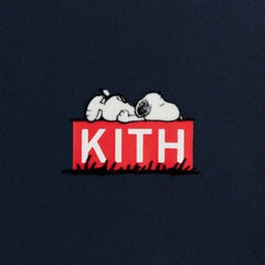 Kith Kids for Peanuts Doghouse Classic Logo Crewneck - Nocturnal | Kith Nocturnal