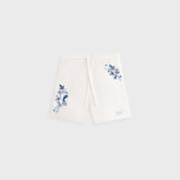 Kith Kids Novelty Embroidered Thompson Camp Short - White | Kith White