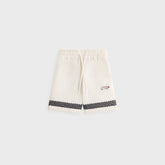 Kith Kids Novelty Logo Thompson Camp Short - Sandrift | Kith Sandrift